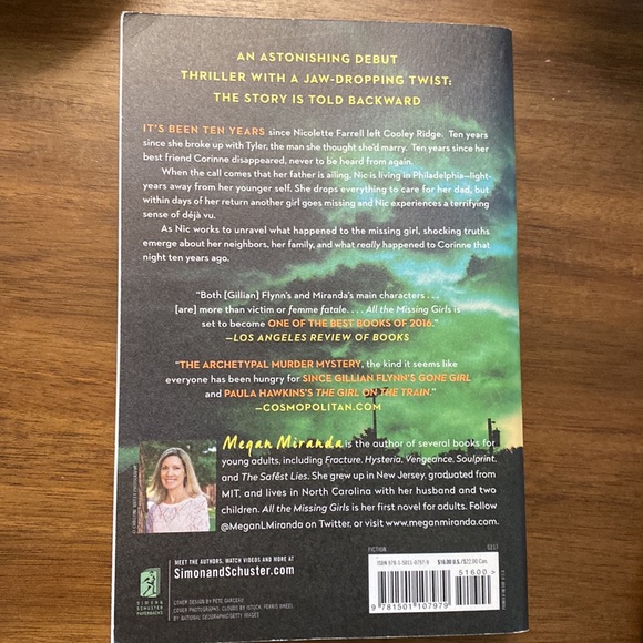 All the Missing Girls Novel Book by Megan Miranda - Picture 2 of 2